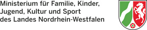Logo: Ministerium für Familie, Kinder, Jugend, Kultur und Sport des Landes Nordrhein-Westfalen